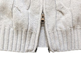 Gant Zip Cardigan Sweater/Jacket L Wool/Cashmere Italy