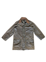 Barbour Coat XS/S 34 Olive Green Gamefair Waxed Cotton