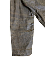 Barbour Coat XS/S 34 Olive Green Gamefair Waxed Cotton