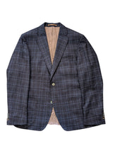 Roy Robson 43/44R Navy Plaid Reda Wool