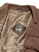 Vintage Bondress Balmacaan Raglan Coat 40/42 Camel Tan Pure Wool