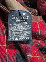 Hackett Belted Field Jacket M Soft Brown Waxed England
