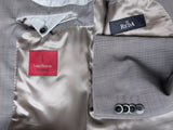 Luigi Bianchi Suit 40R Light Grey 2-button Wool Reda