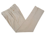 Luigi Bianchi LUBIAM Suit 40R/40L Beige Weave Double Breasted Wool