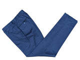Benjamin Suit Navy Blue 2-Button Wool Doeskin Flannel