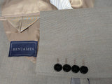 Benjamin 3-in-1 Suit Dark Beige Loro Piana Cavary Twill Wool