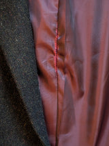 Marks & Spencer Abraham Moon Sport Coat 40R Forest Green 2-button Worsted Wool Tweed