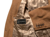 Vintage Bespoke Polo Coat 40/42 Camel Tan Pure Cashmere