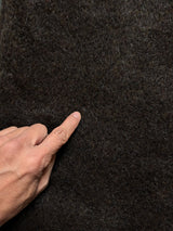 Vintage Austin Reed Raglan Coat L/42R Dark Brown Pure Alpaca