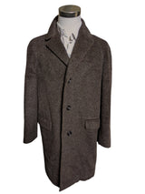 Vintage Austin Reed Raglan Coat L/42R Dark Brown Pure Alpaca
