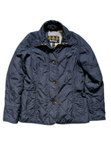 Barbour Ladies Jacket S/4 US Navy Blue Nelson Quilt Polyester