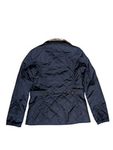 Barbour Ladies Jacket S/4 US Navy Blue Nelson Quilt Polyester
