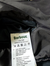 Barbour Ladies Jacket S/4 US Navy Blue Nelson Quilt Polyester