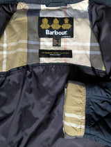 Barbour Ladies Jacket S/4 US Navy Blue Nelson Quilt Polyester