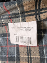 Barbour Ladies Jacket M/8 US Blurple Flyweight Quilted Polyamide