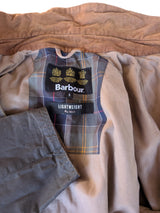 Barbour Coat S Brown Lightweight Ashby Waxed Cotton