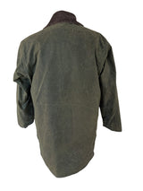 Vintage Barbour Coat L Olive Green Northumbria Waxed Cotton