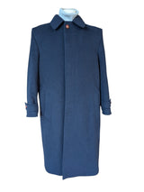 Vintage Pierre Cardin Tyrolean Coat M/40R Navy Blue Wool/Mohair Italy