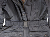 Barbour Ladies Parka L/10 US Kirkby Waxed Cotton