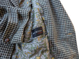 Vintage Burton Raglan Coat M/L Beige/Olive CheckWool