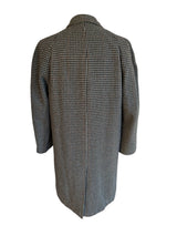 Vintage Burton Raglan Coat M/L Beige/Olive CheckWool