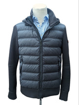 Peuterey Hooded Down Hybrid Jacket S/M Black Poliamid/Scuba