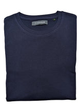 The Wardrobe Crew Sweatshirt Navy Blue Organic Cotton