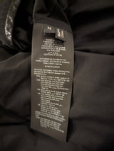 Z Zegna Down Jacket S/M Grey Donegal Wool Blend