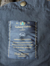 Hackett Velospeed Field Jacket L Soft Navy Blue Cotton/Nylon