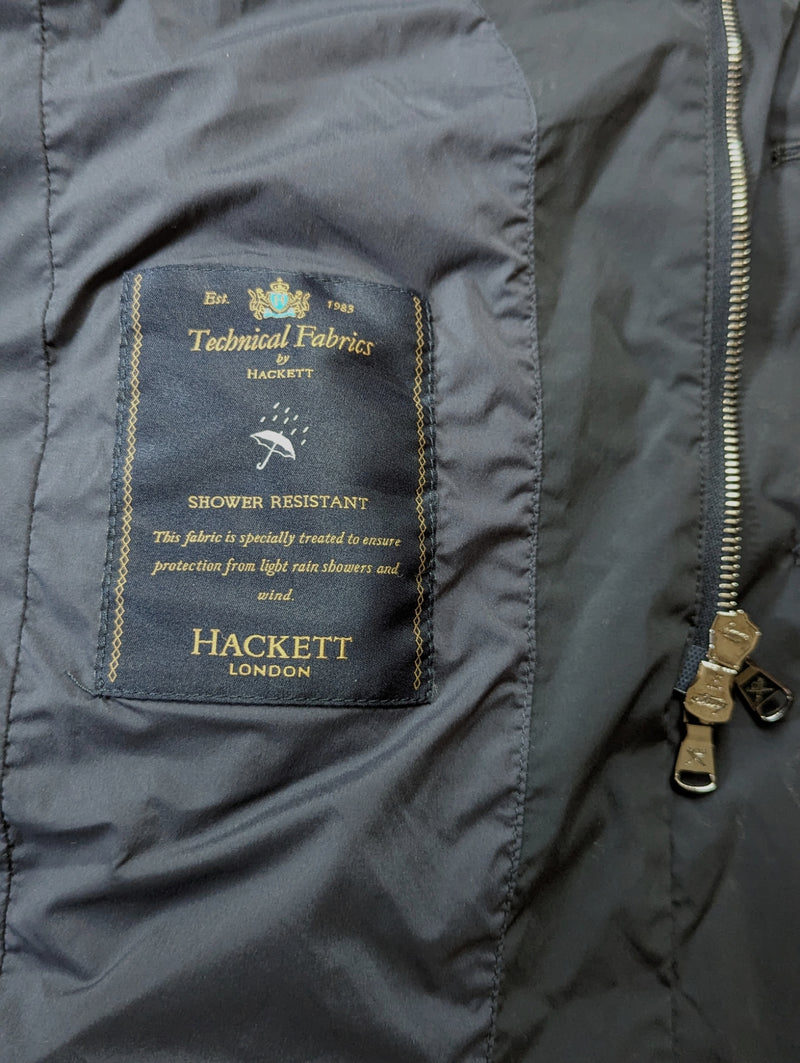 Hackett Technical Sport Jacket S Navy Blue Poliamid/Elastane