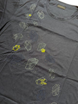 Zegna Tee Shirt L Black Large Logo Graphic Cotton