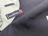 Benjamin Zegna Sport Coat Dark Navy Plaid 2-button Soft Shoulder Wool/Linen/Cashmere