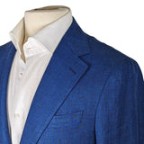 Benjamin Di Pray Sport Coat Royal Blue 2-button Soft Shoulder Silk/Wool