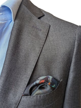 Battisti Pocket Square / Bandana Hopper The Nighthawks Art Painting Pure Silk