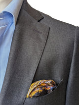 Battisti Pocket Square / Bandana Van Gogh Cafe at Night Impressionist Art Painting Pure Silk