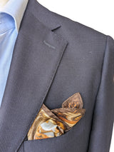 Battisti Pocket Square / Bandana Raphael School of Athens Fine Art Painting Pure Silk