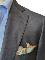 Battisti Pocket Square / Bandana Van Gogh Self-Portrait Fine Art Painting Pure Silk