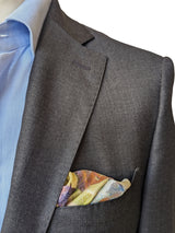 Battisti Pocket Square / Bandana Seurat Sunday Afternoon Fine Art Painting Pure Silk