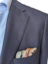 Battisti Pocket Square / Bandana Renoir Luncheon of the Boating Party Fine Art Painting Pure Silk