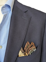 Battisti Pocket Square / Bandana Manet Luncheon on The Grass Fine Art Painting Pure Silk