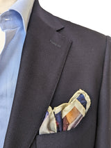 Battisti Pocket Square / Bandana Vintage Menswear Ad Pure Silk