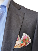 Battisti Pocket Square / Bandana Vintage Napoli in Spring Pure Silk