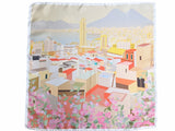 Battisti Pocket Square / Bandana Vintage Napoli in Spring Pure Silk