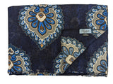 Battisti Scarf Navy/Blue Batik Print Modal/Cashmere whisper