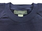 The Wardrobe Crewneck Sweatshirt Ink Blue Cotton Blend