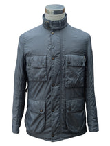 Barbour Field Jacket S Grey Padded Poliamide
