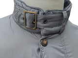 Barbour Field Jacket S Grey Padded Poliamide