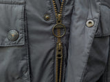 Barbour Field Jacket S Grey Padded Poliamide