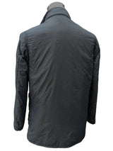 Barbour Field Jacket S Grey Padded Poliamide