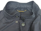 Barbour Field Jacket M Slim Navy Blue Cotton